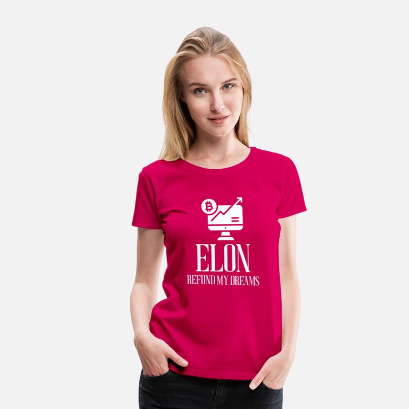 Elon,RefundMy Dreams Funny Stock Market Invest tee