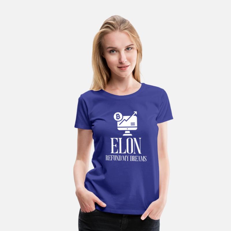Elon,RefundMy Dreams Funny Stock Market Invest tee