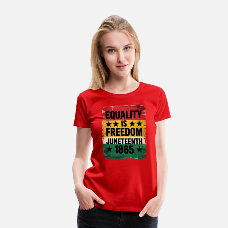 Equality Is Freedom Juneteenth 1865 T-Shirt