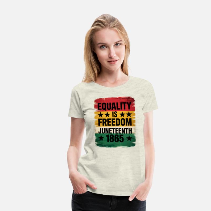 Equality Is Freedom Juneteenth 1865 T-Shirt