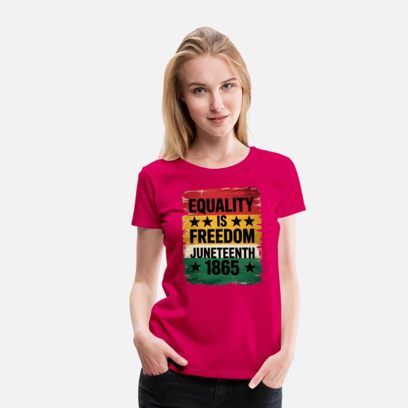 Equality Is Freedom Juneteenth 1865 T-Shirt