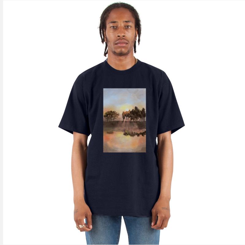 Ethereal Canopy: Nature's Dance in Watercolor