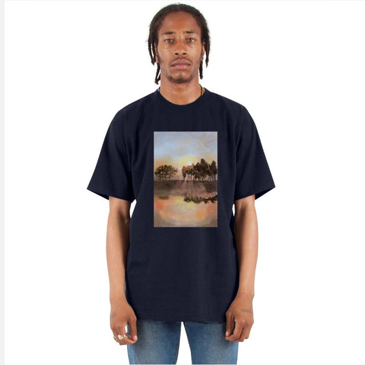 Ethereal Canopy: Nature's Dance in Watercolor