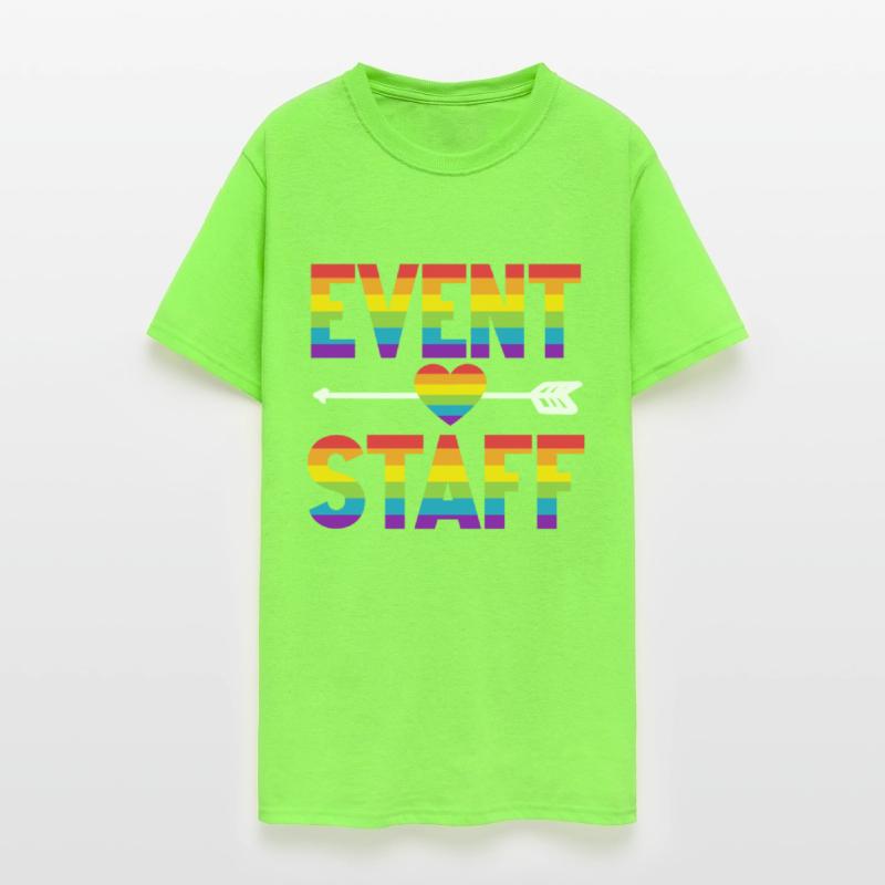 Event Staff Front Design Party Crew Pride LGBT