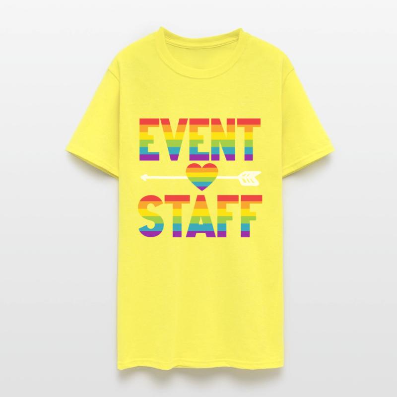 Event Staff Front Design Party Crew Pride LGBT
