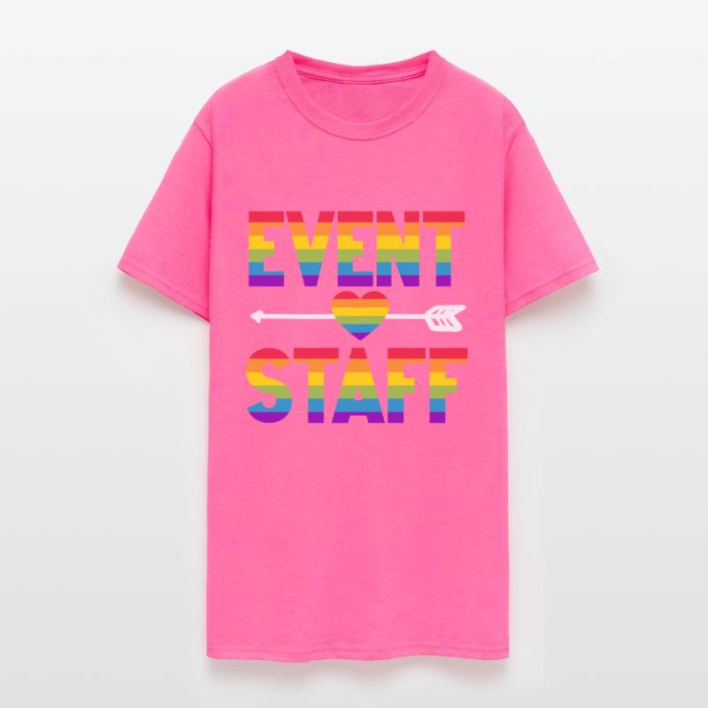 Event Staff Front Design Party Crew Pride LGBT