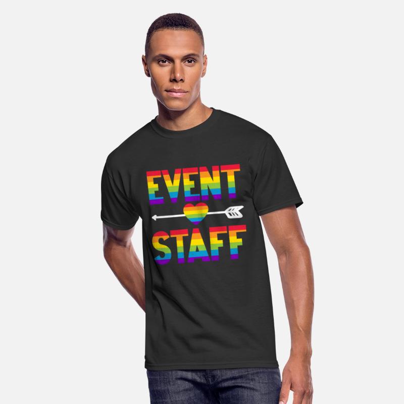 Event Staff Front Design Party Crew Pride LGBT
