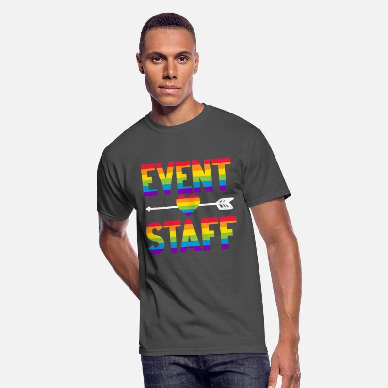 Event Staff Front Design Party Crew Pride LGBT
