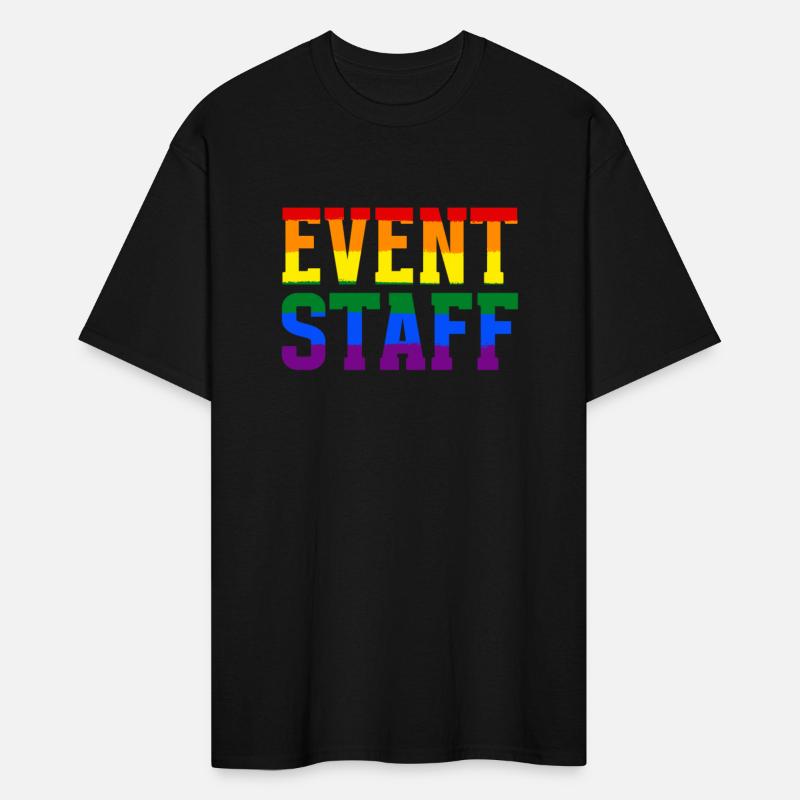 Event Staff Front Design Party Crew Pride LGBT