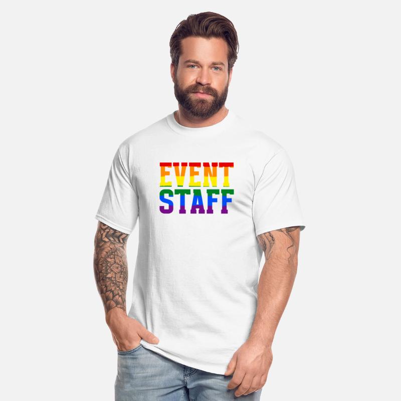 Event Staff Front Design Party Crew Pride LGBT