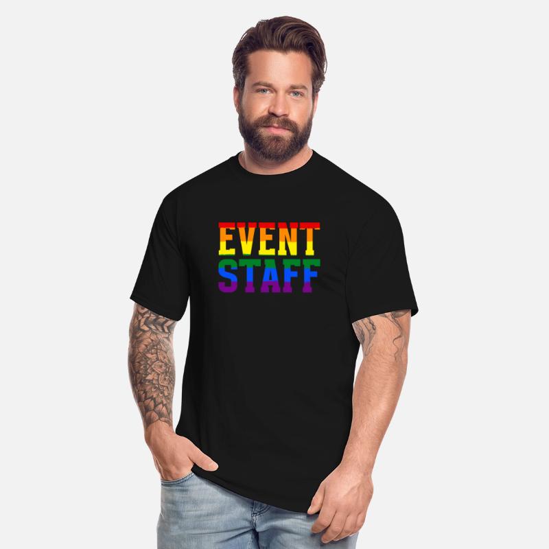 Event Staff Front Design Party Crew Pride LGBT