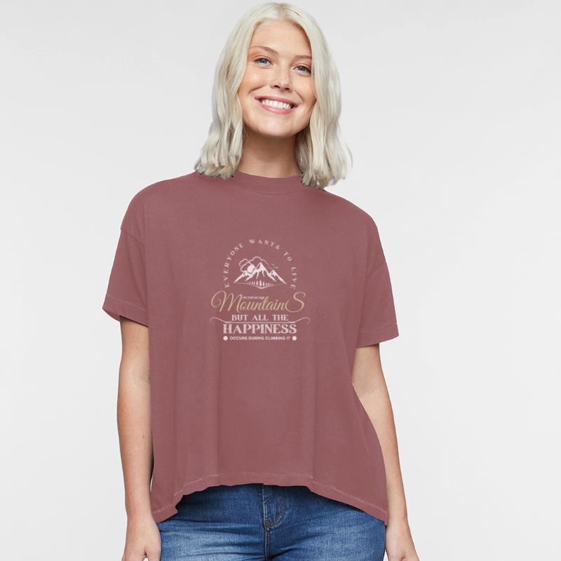 Everyone wants to live on top of the mountains