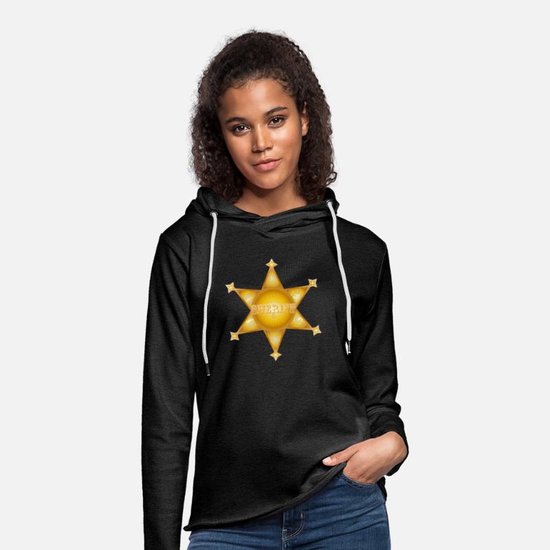 exceptional gold-colored sheriff's star