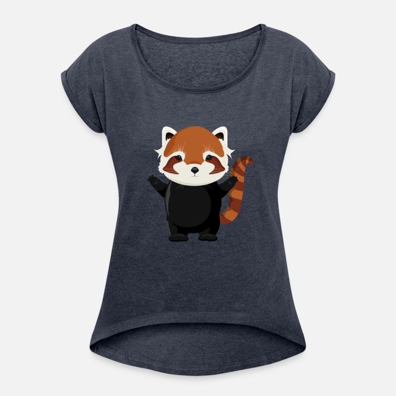 exotic magical little red panda bear