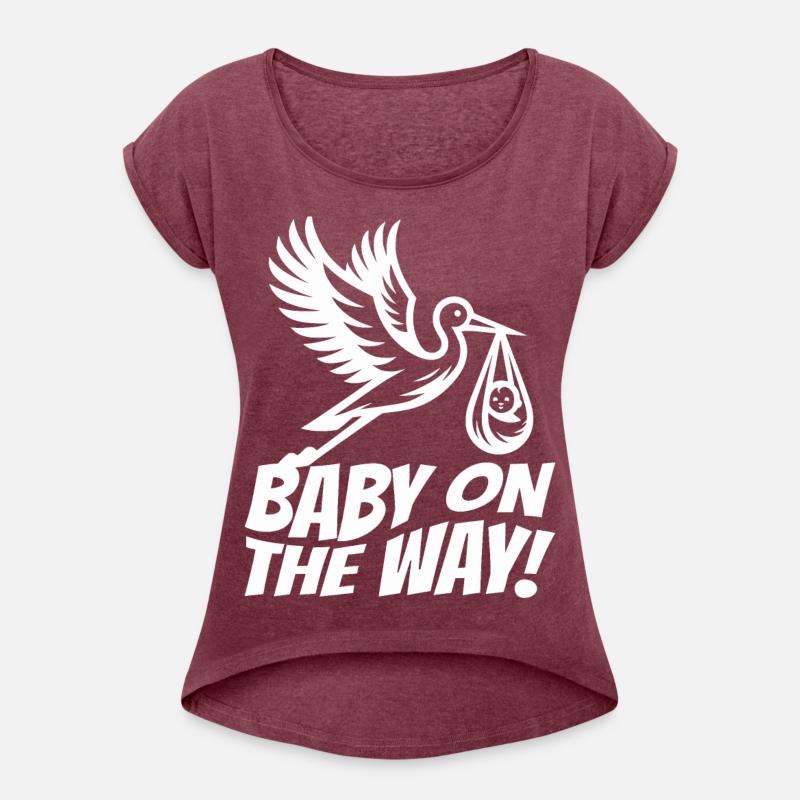 Expectant Mother Stork Brings The Beautiful News