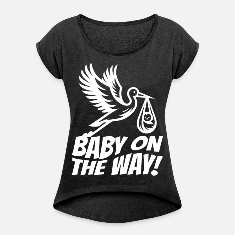 Expectant Mother Stork Brings The Beautiful News