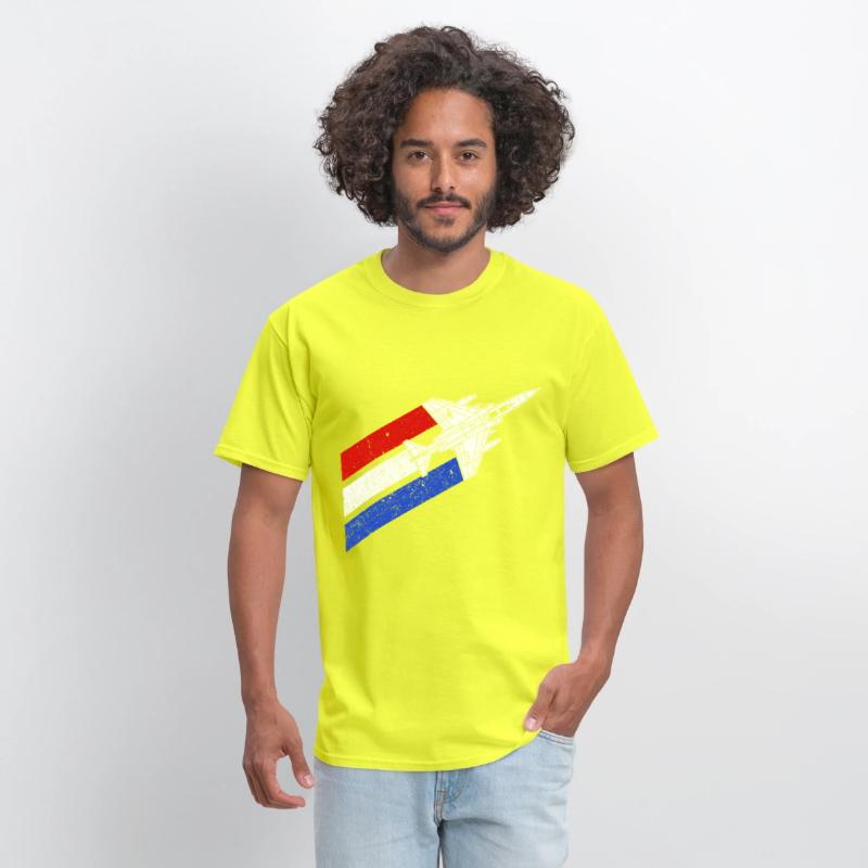 F-4 Phantom Vintage USA Contrails Red White Blue