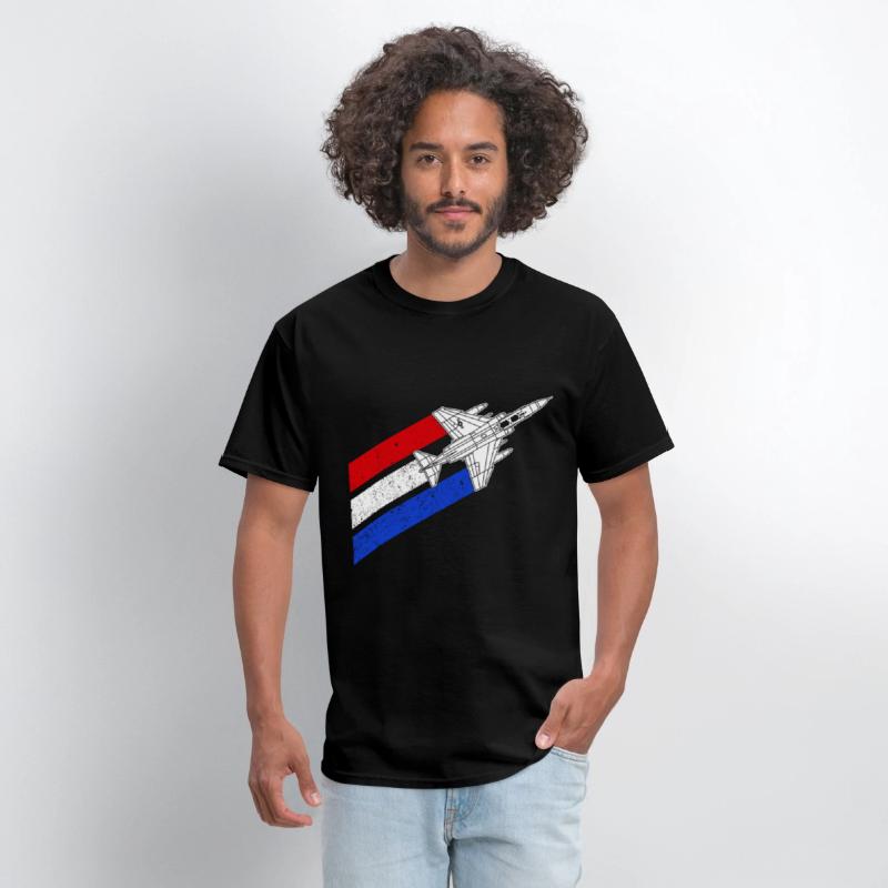 F-4 Phantom Vintage USA Contrails Red White Blue