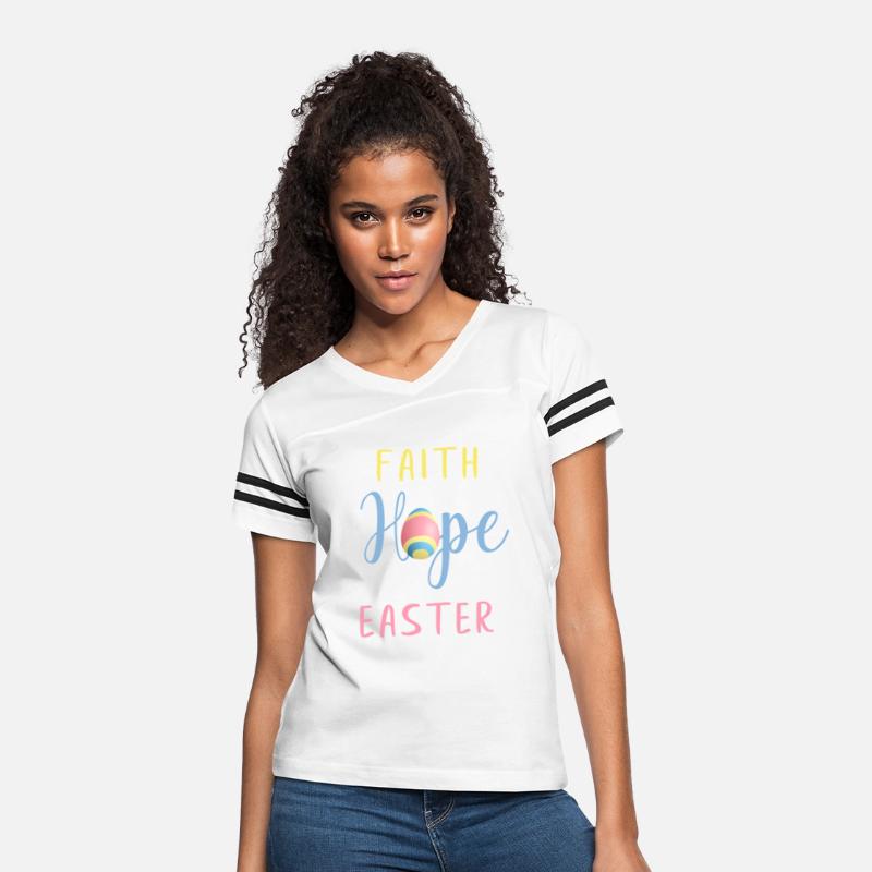 Faith Hope Easter Egg Cross Religious Christian