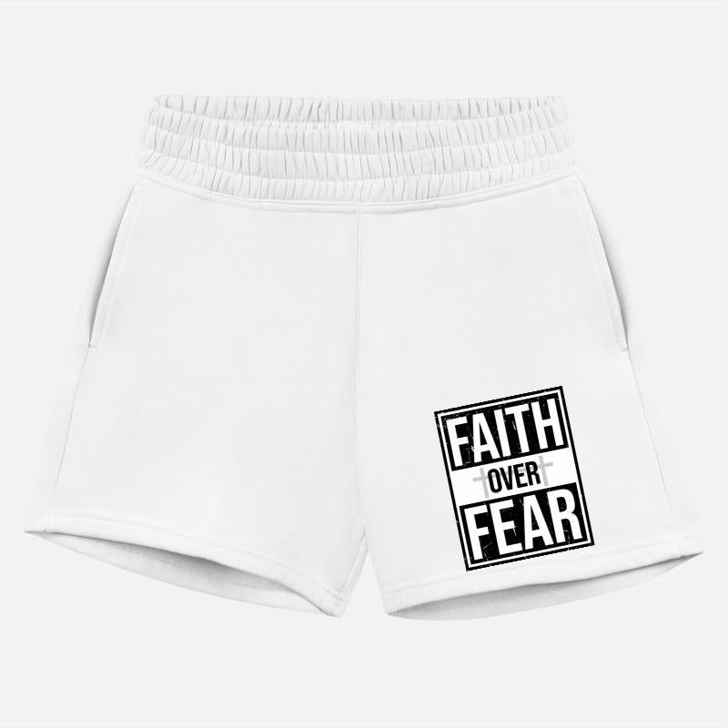 Faith over Fear Love Jesus Christ Religion Quote