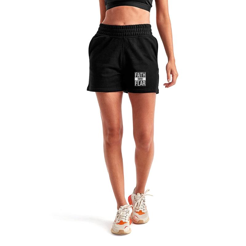 Faith over Fear Love Jesus Christ Religion Quote