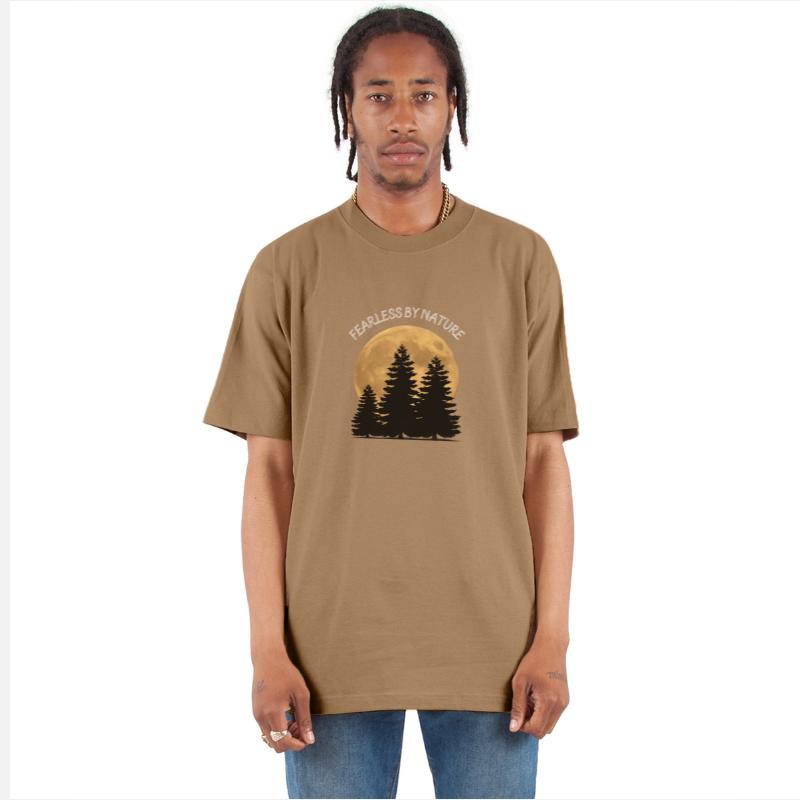 Fearless by Nature T-Shirt – Bold Lion Graphic Tee