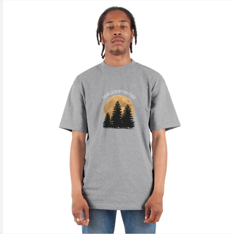 Fearless by Nature T-Shirt – Bold Lion Graphic Tee