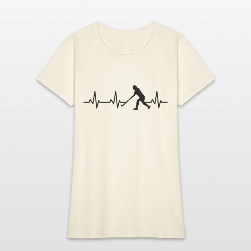Field Hockey Player ECG Heartline