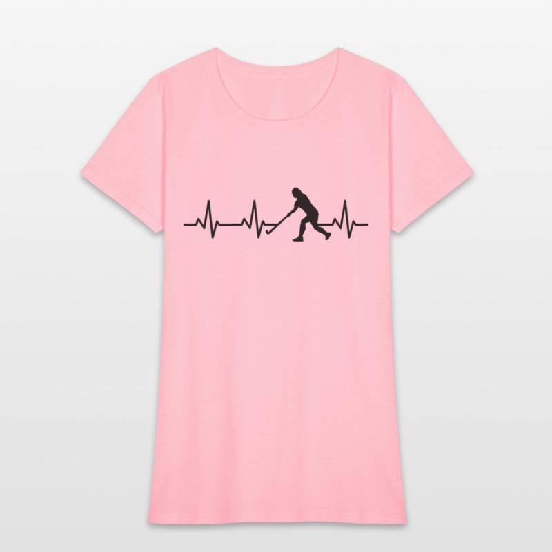 Field Hockey Player ECG Heartline