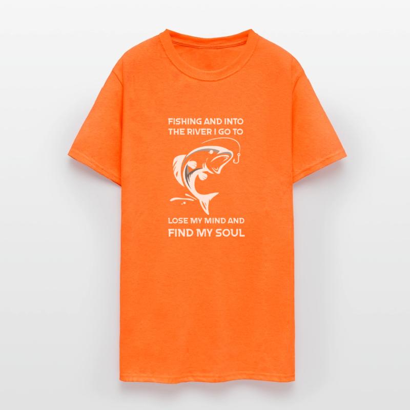 Fishing And Into The River I Go To Lose My Mind An