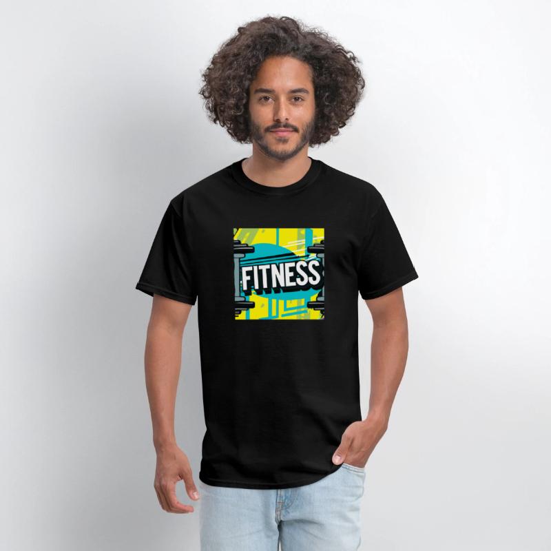 Fitness Gym Passion Design with Dumbbells