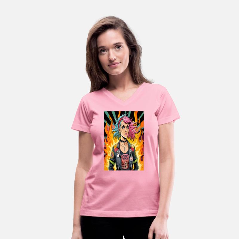 Flames of Punk Rock Girl