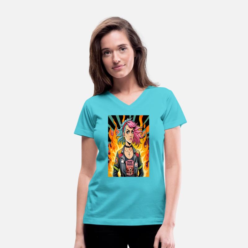 Flames of Punk Rock Girl