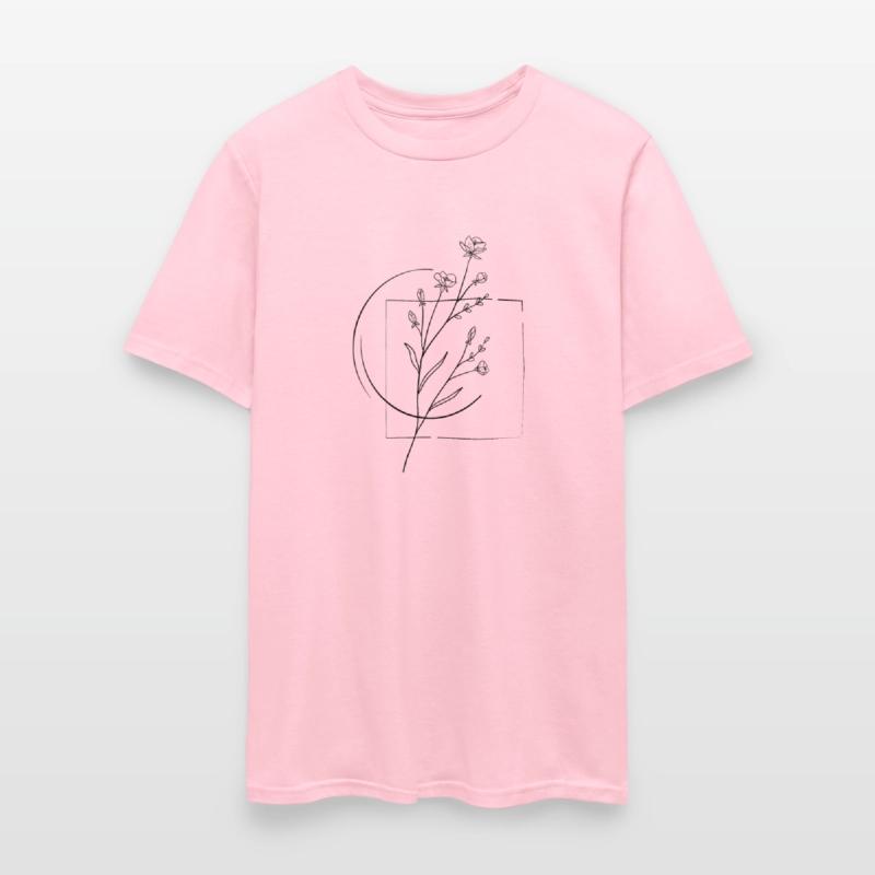 Floral geometric design