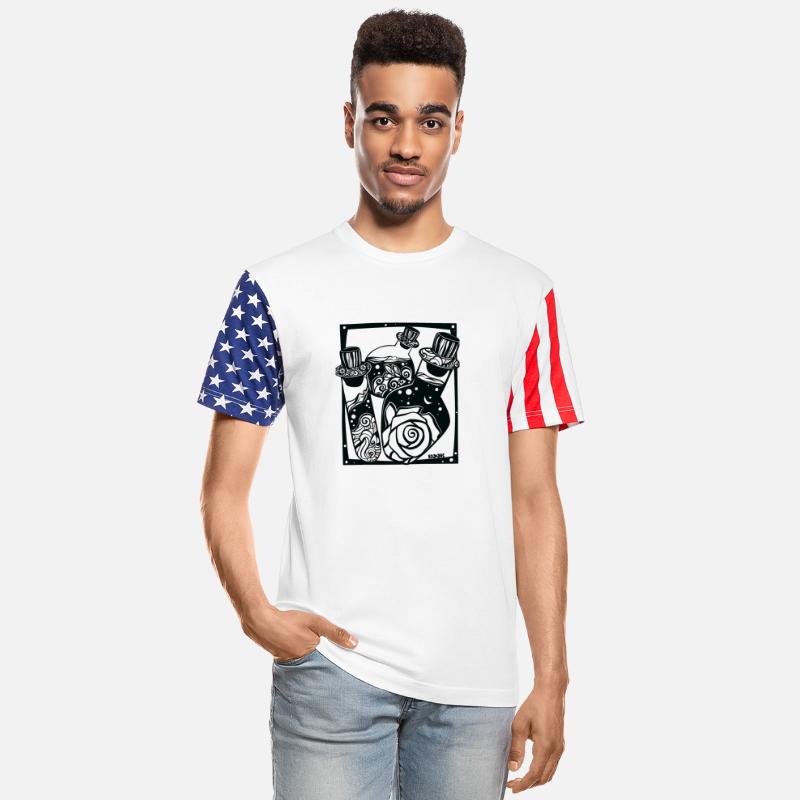 Floral magic potion bottle.