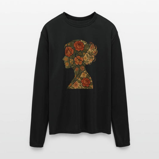 Floral Skull Art Illustration