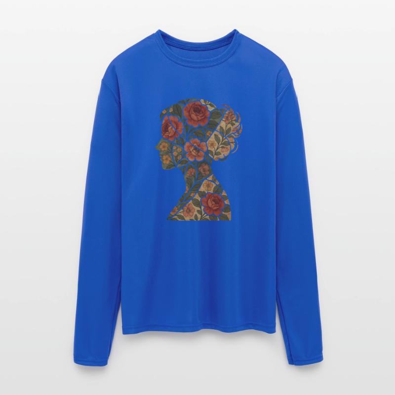 Floral Skull Art Illustration