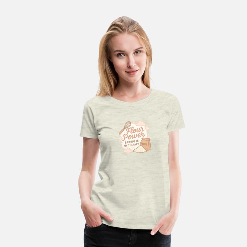 Flour Power – Perfect Tee for Every Baking Addict
