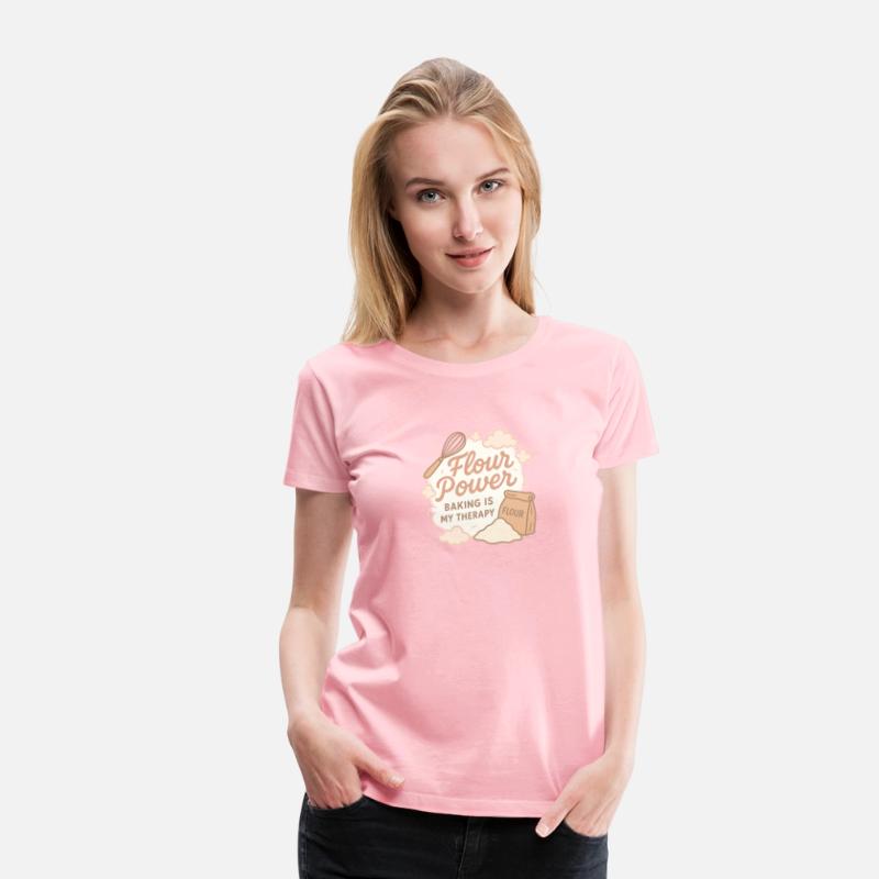Flour Power – Perfect Tee for Every Baking Addict