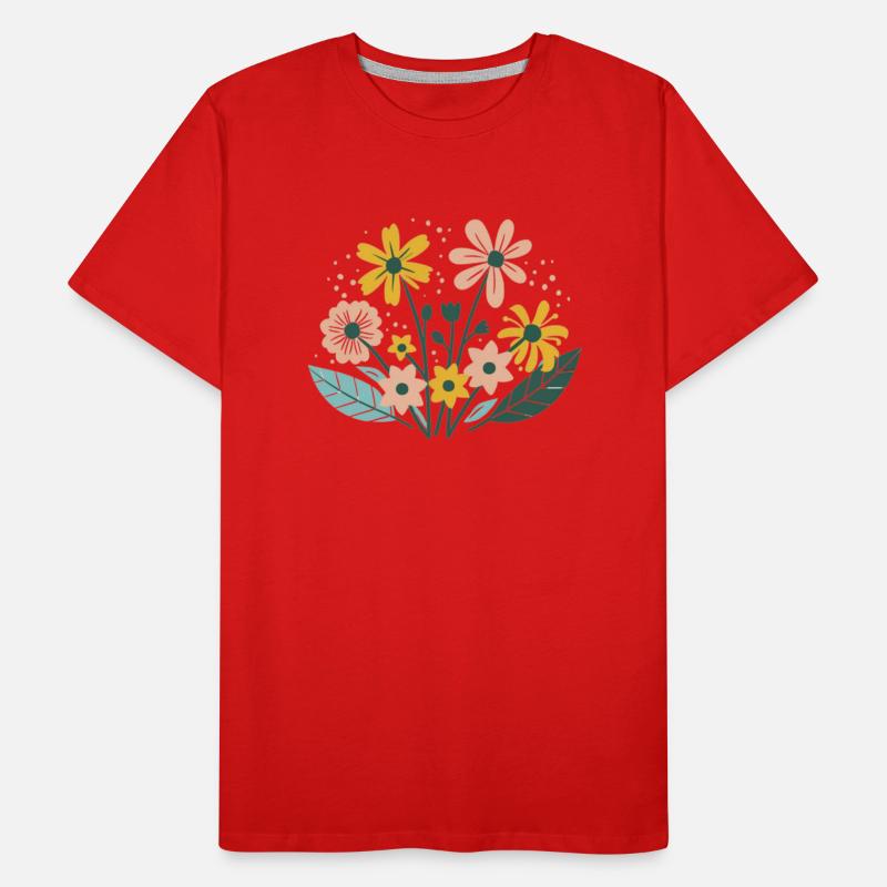 Flower tshirt design