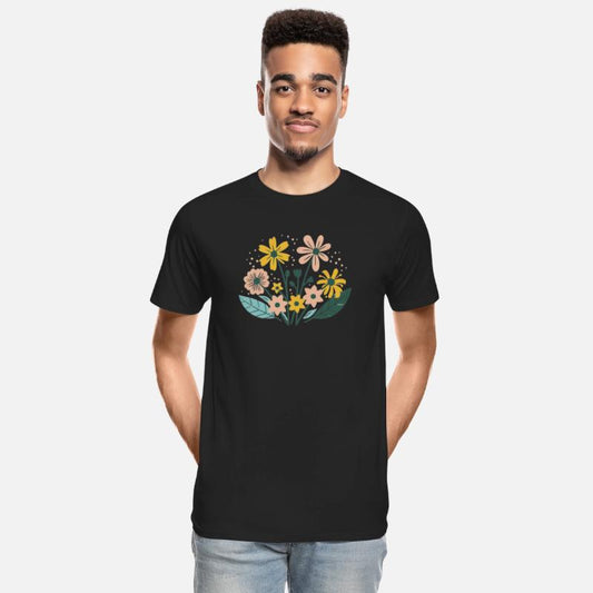 Flower tshirt design