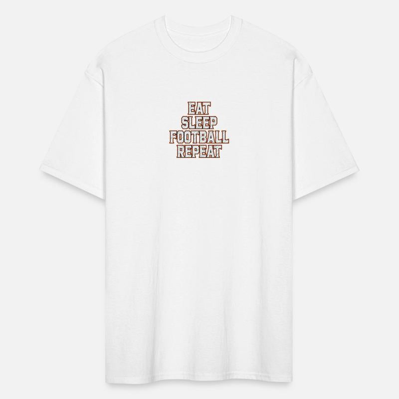 Football Repeat : Eat Sleep Footballsoccer ballgam