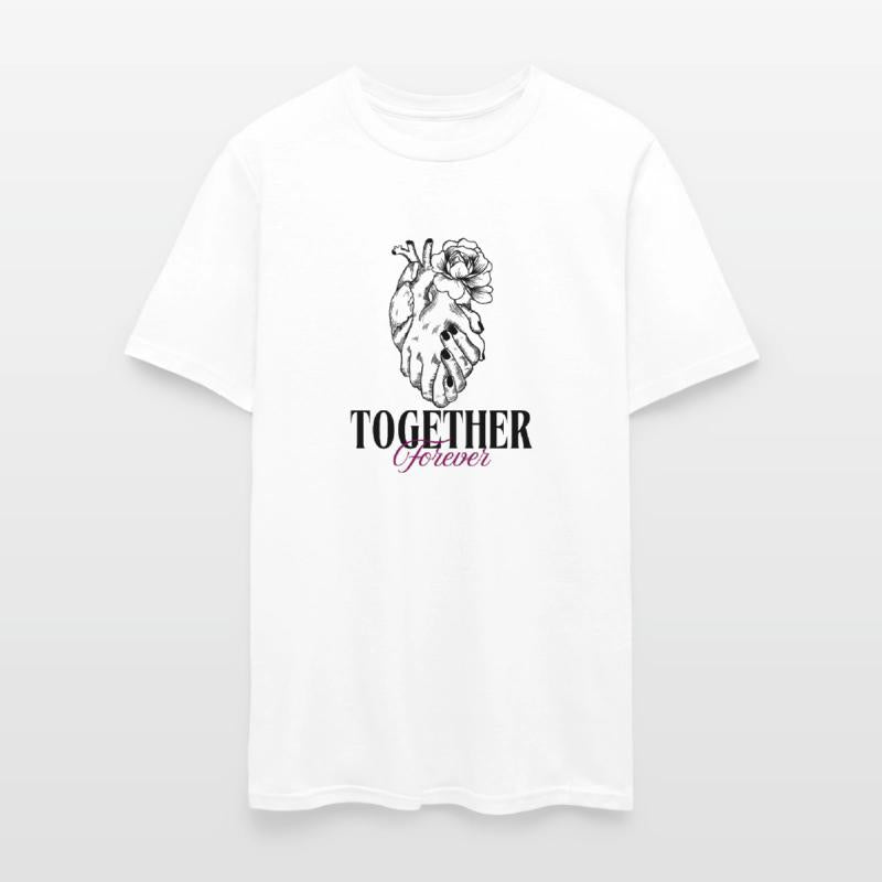 Forever Love – Elegant Heart Design (Black)