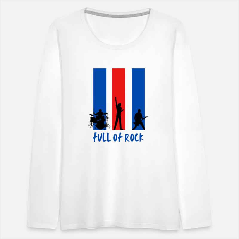 Full of rock ND T-Shirt, Dance Shirt, Drum Shirt