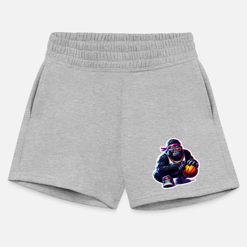 Funky Gorilla Playing Basketball