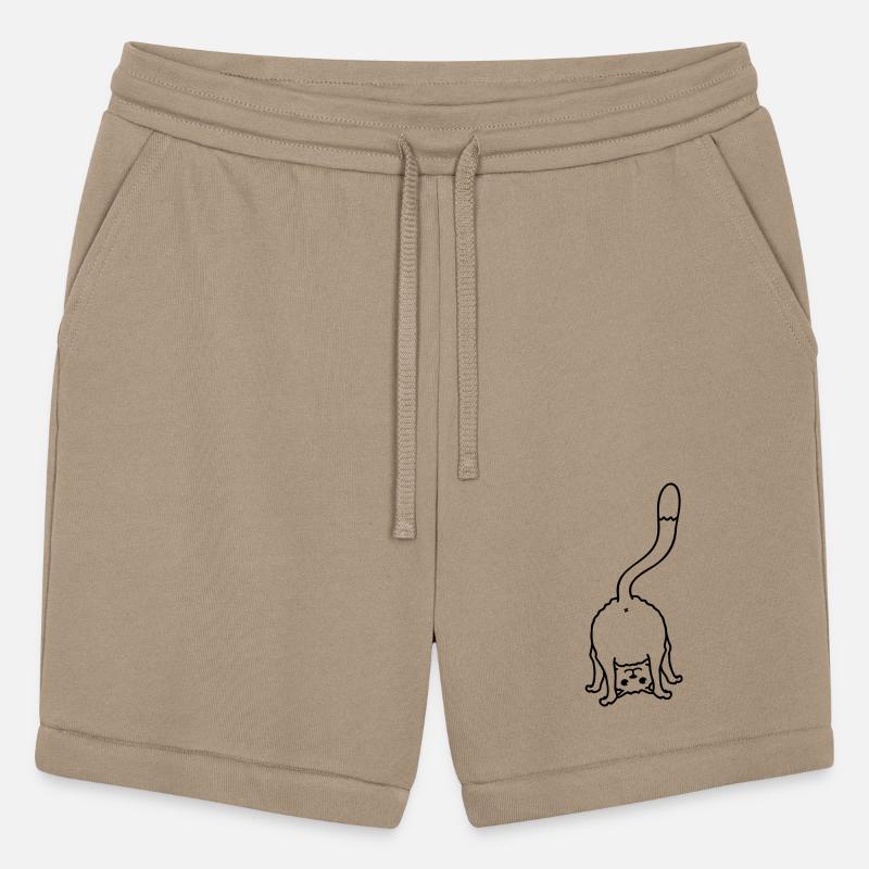 Funny Cat From Behind Shows Backside Ass Witty Fun