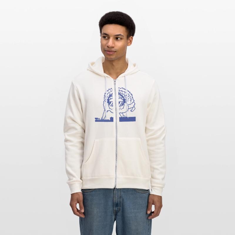 Funny Cool DJ Hedgehog Cute Animal Mixing Console