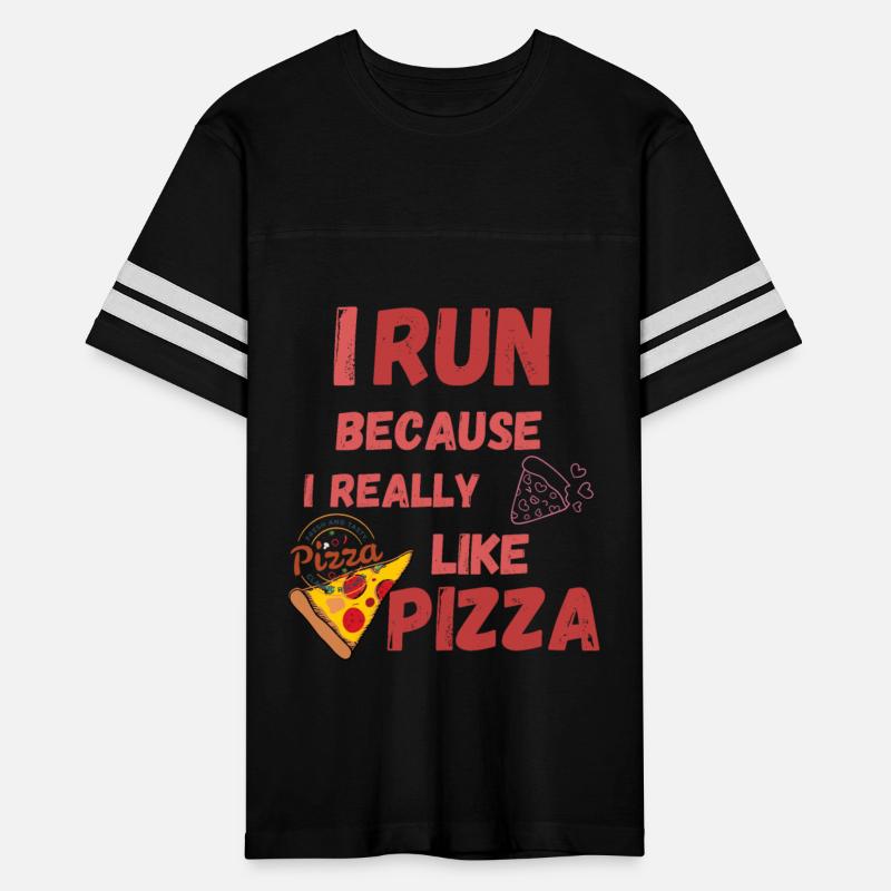 Funny Fitness, I RUN BECAUSE I REALLY LIKE PIZZA