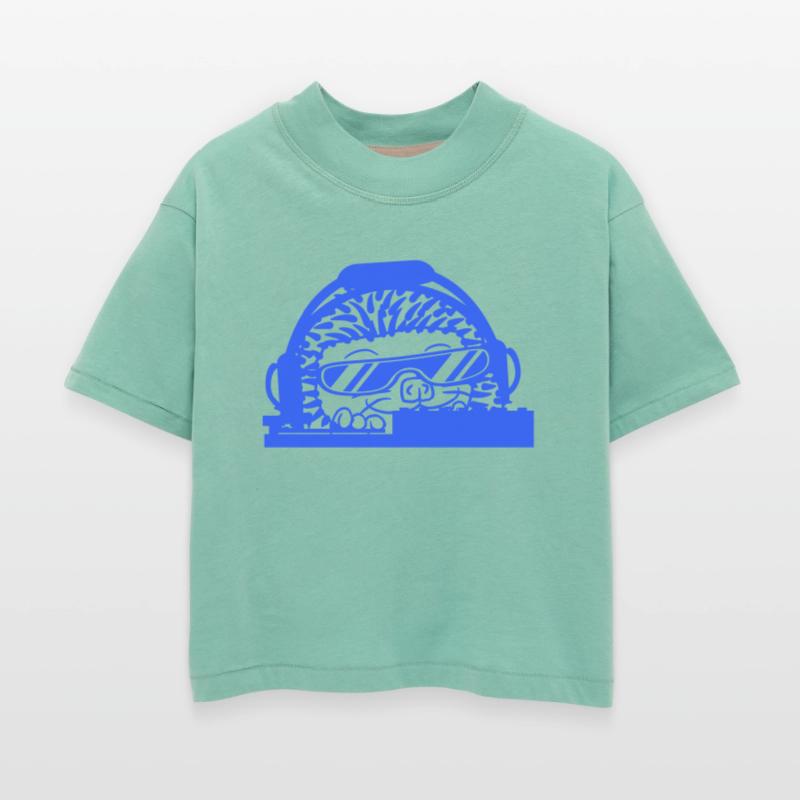 Funny Hedgehog Sunglasses DJ Club Fun Music Party