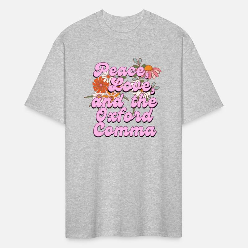 Funny Oxford Comma Peace Love and the Oxford Comma